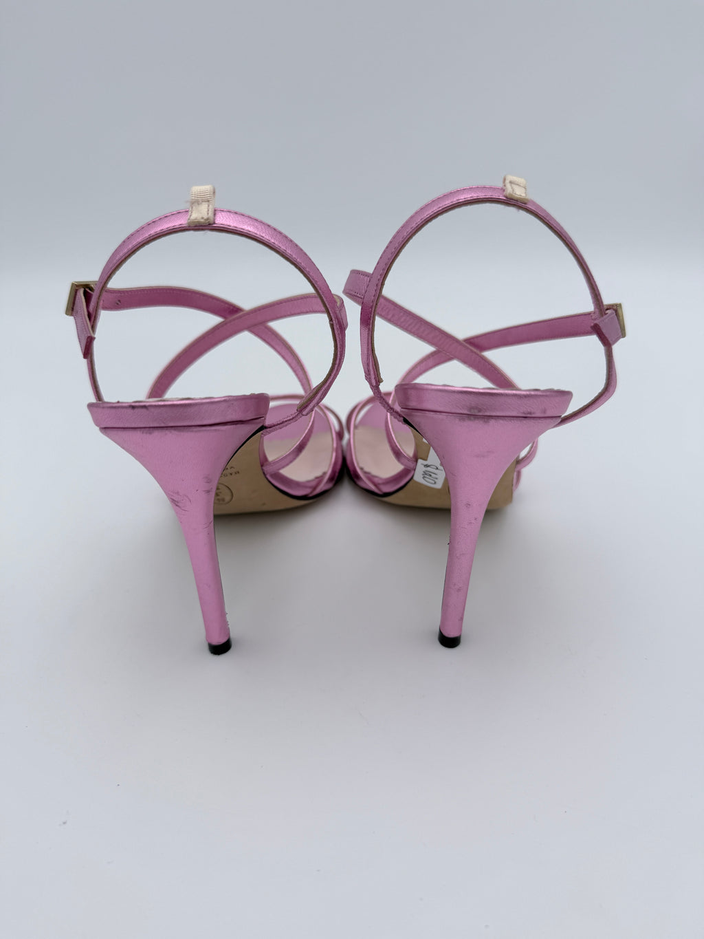 SJP Pink Metallic Sandal size 36.5 new