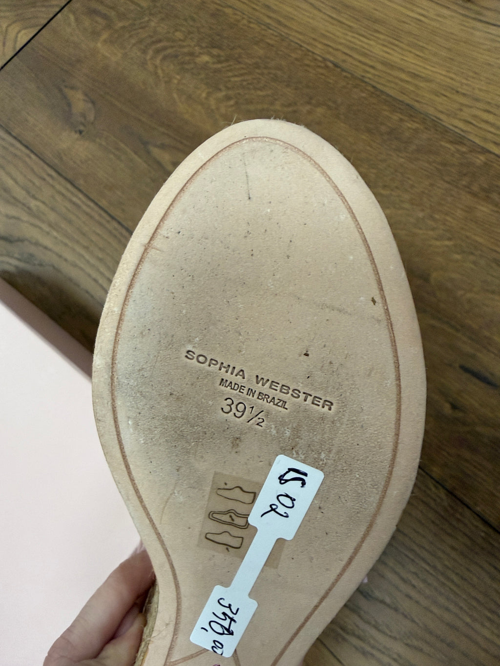 Sophia Webster Butterfly wedges Size 39,5 full set
