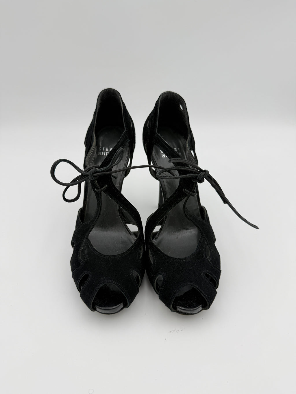 Stuart Weitzman Black Heels Size 7 1/2