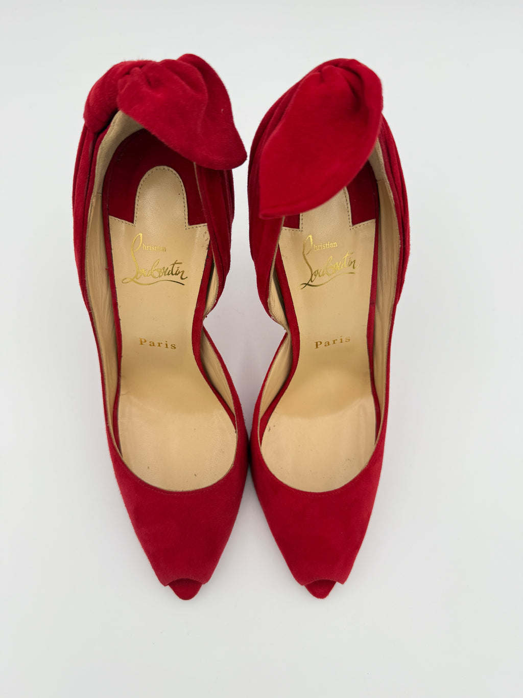 Louboutin Red Barbara heel Size 40