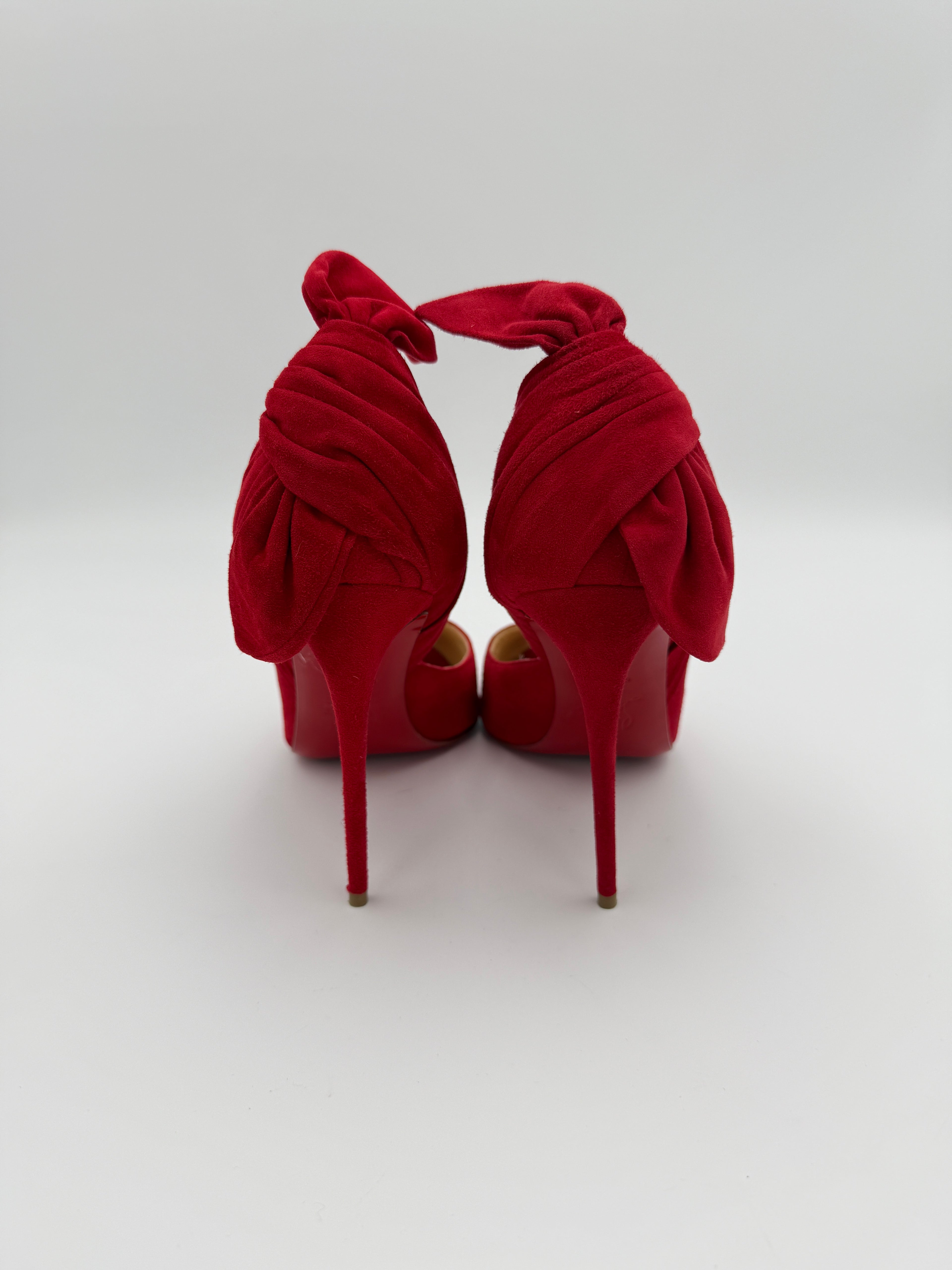 Louboutin Red Barbara heel Size 40