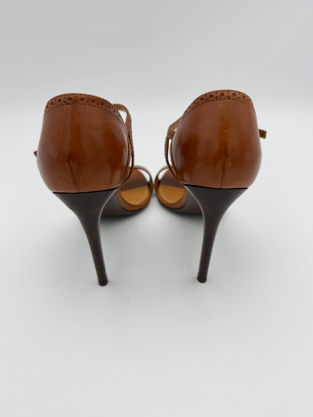 Ralph Lauren vintage brown leather sandal Size 9,5