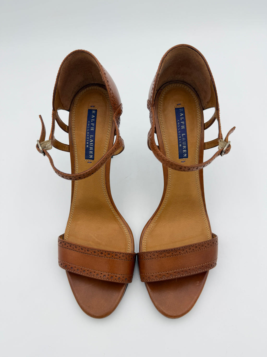 Ralph Lauren vintage brown leather sandal Size 9,5