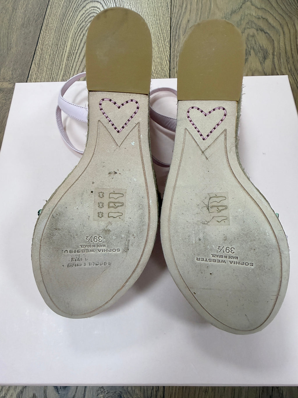 Sophia Webster Butterfly wedges Size 39,5 full set