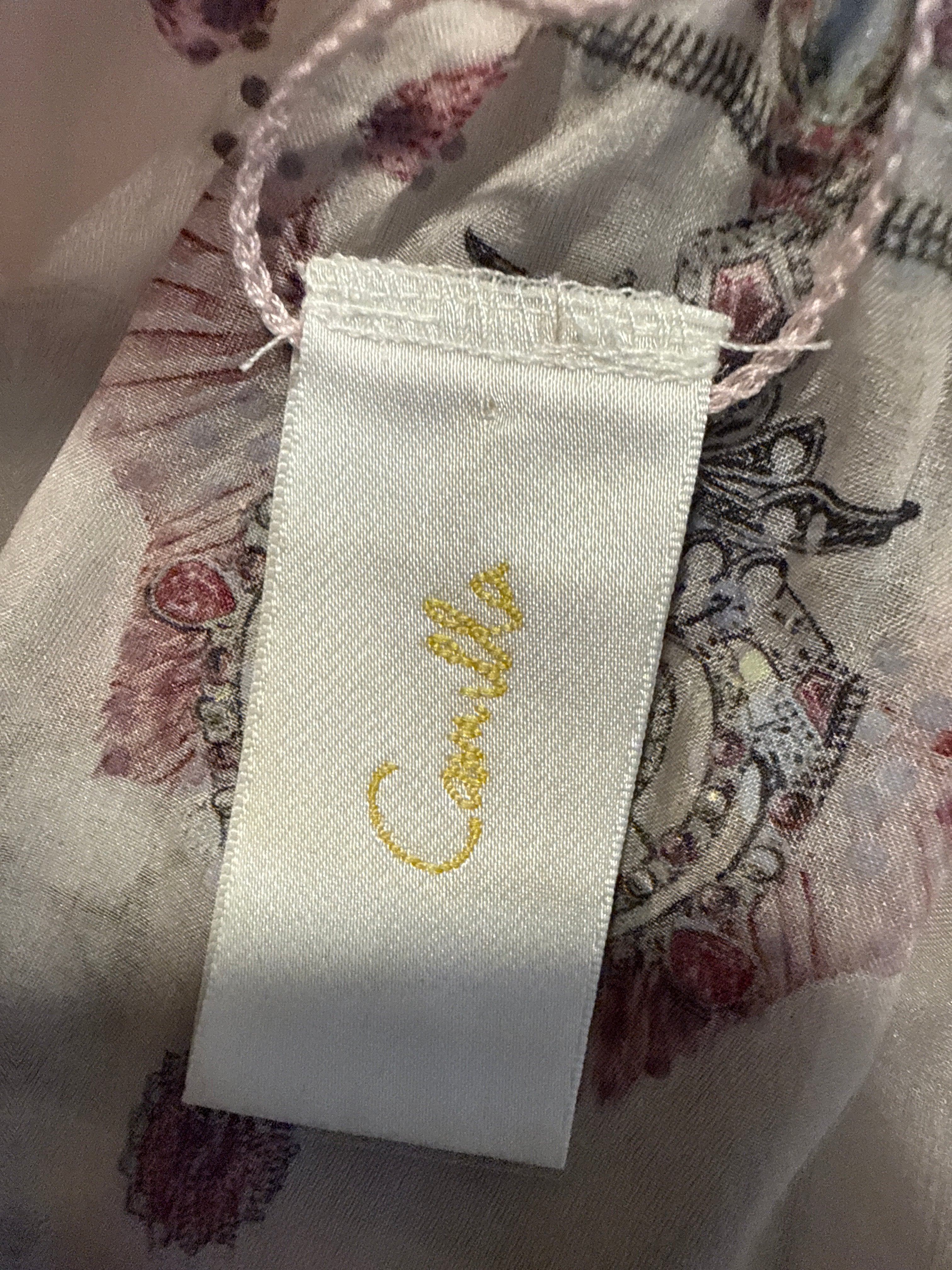 Camilla Feather Sleeve Wrap Dress XL