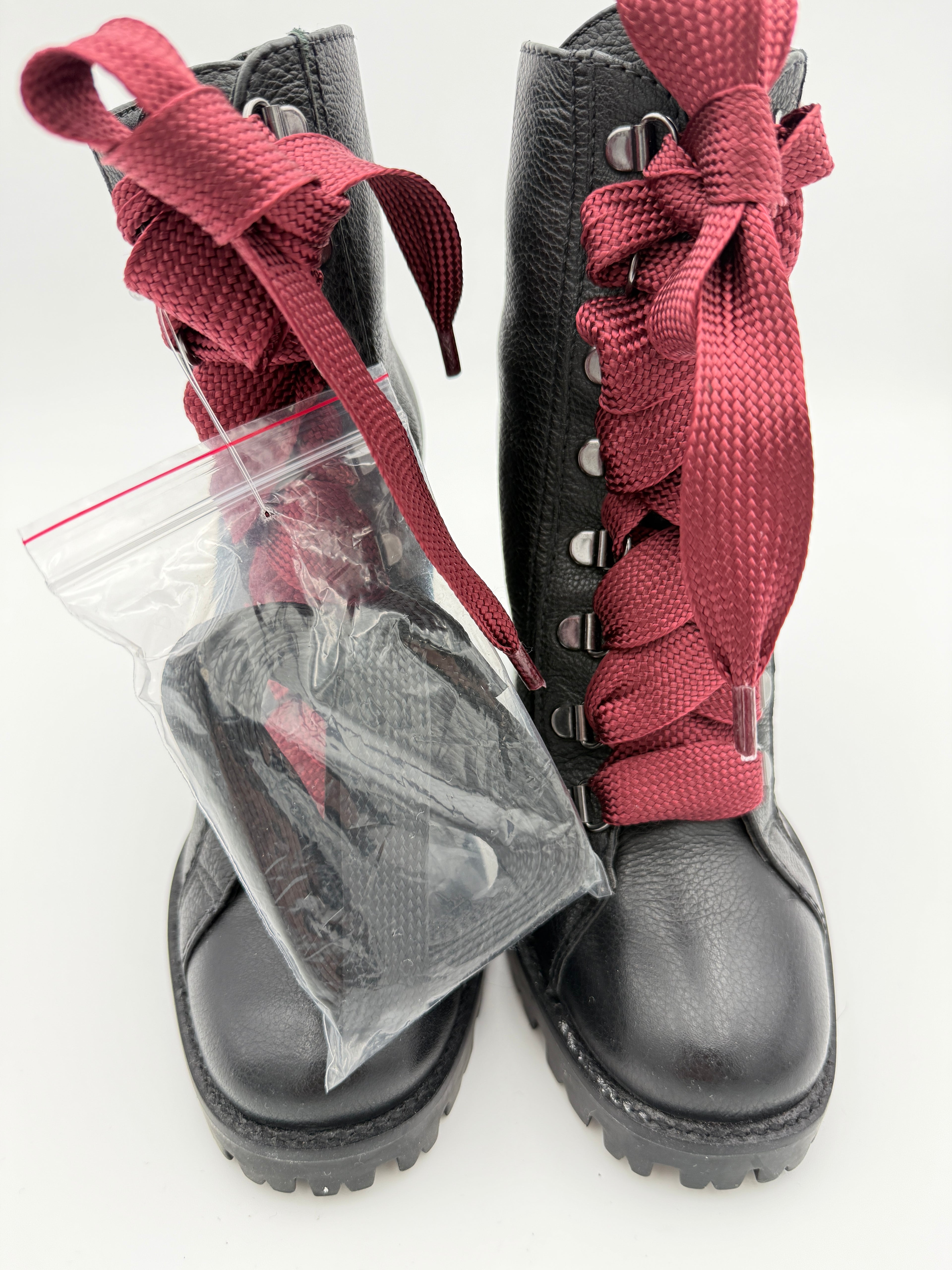Schutz zara high block heel boot size 6,5