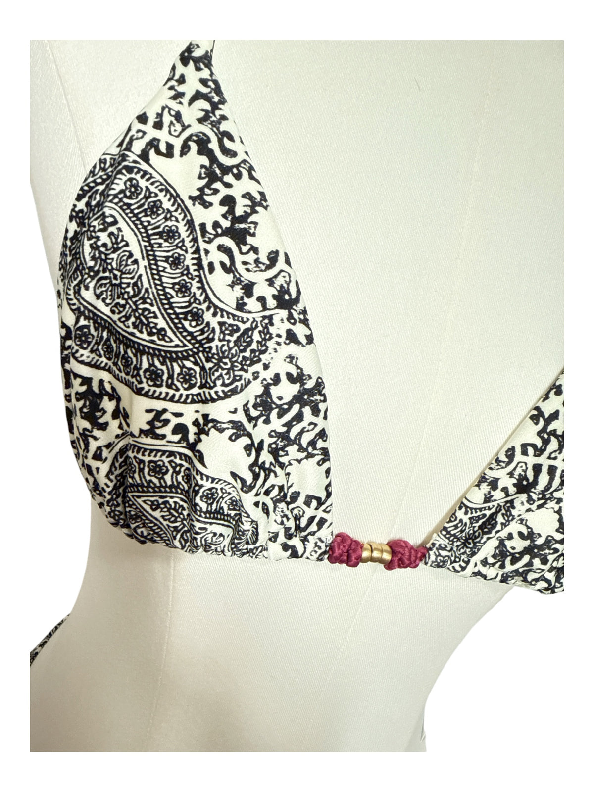 VIX bw cashmere print bikini size M