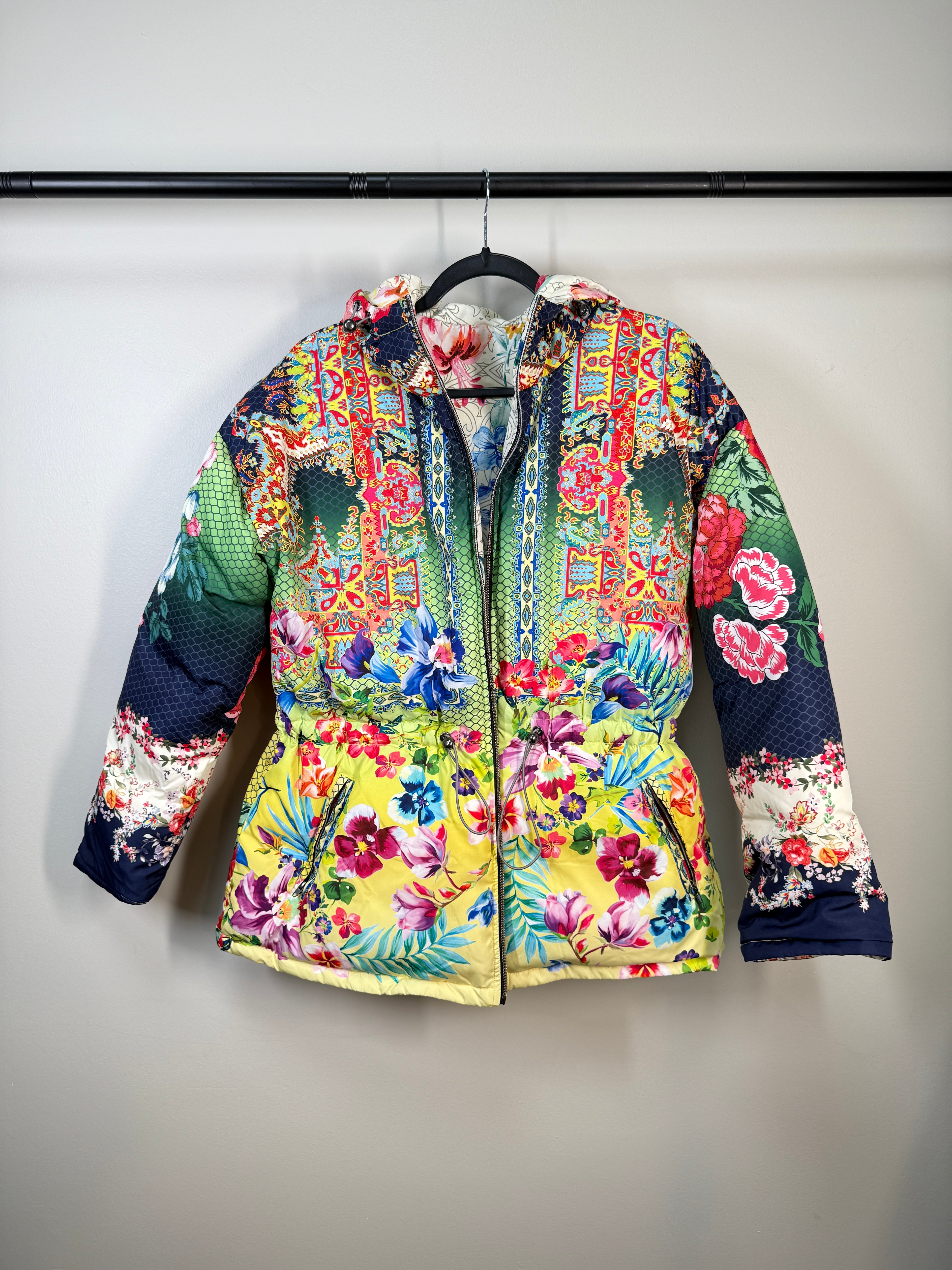 Jhonny Was Double Sided Puffer Jacket Medium