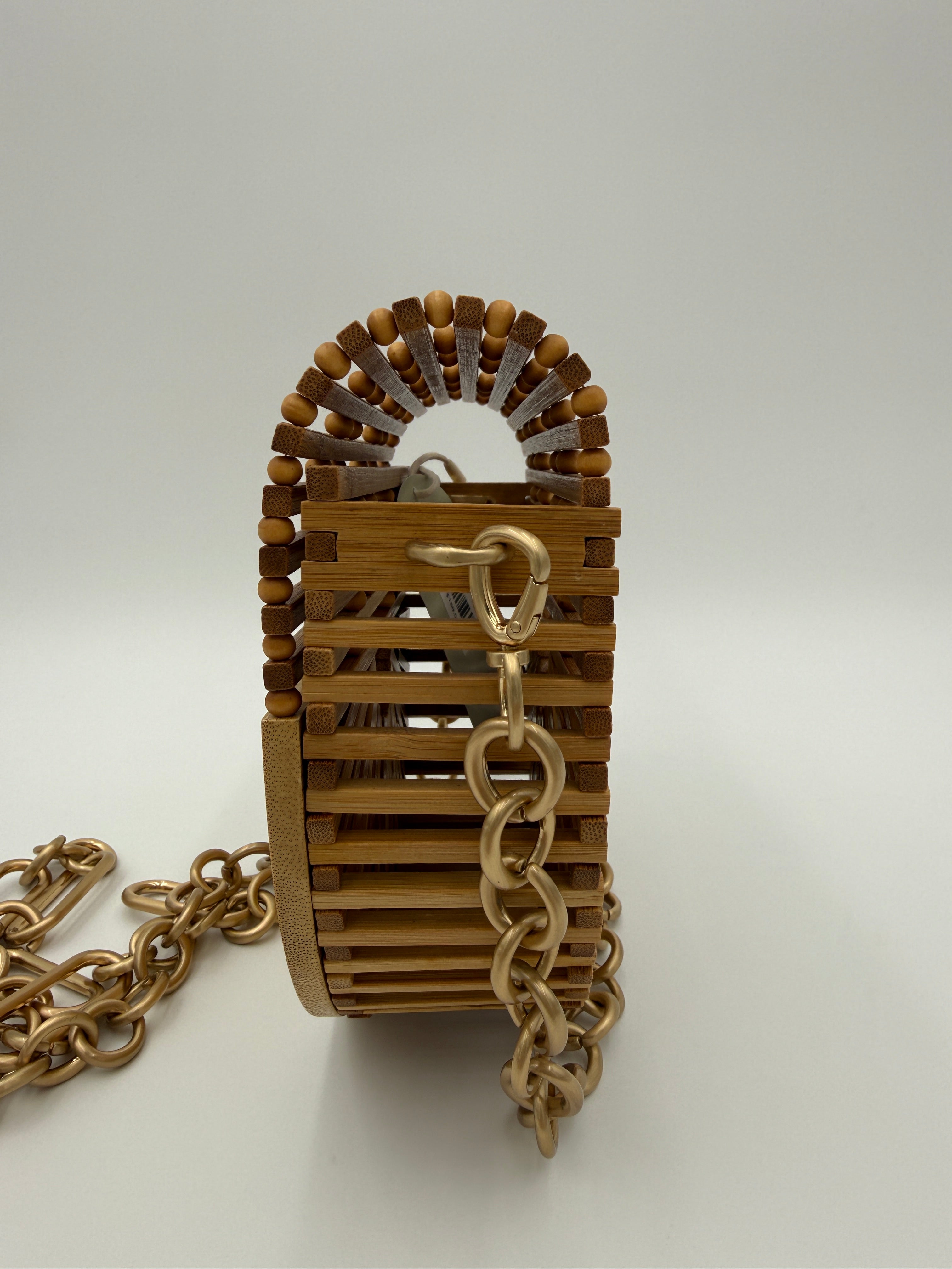 Cult Gaia Bamboo Crossbody