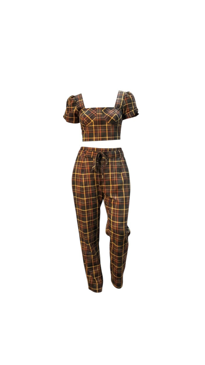Iorane plaid set