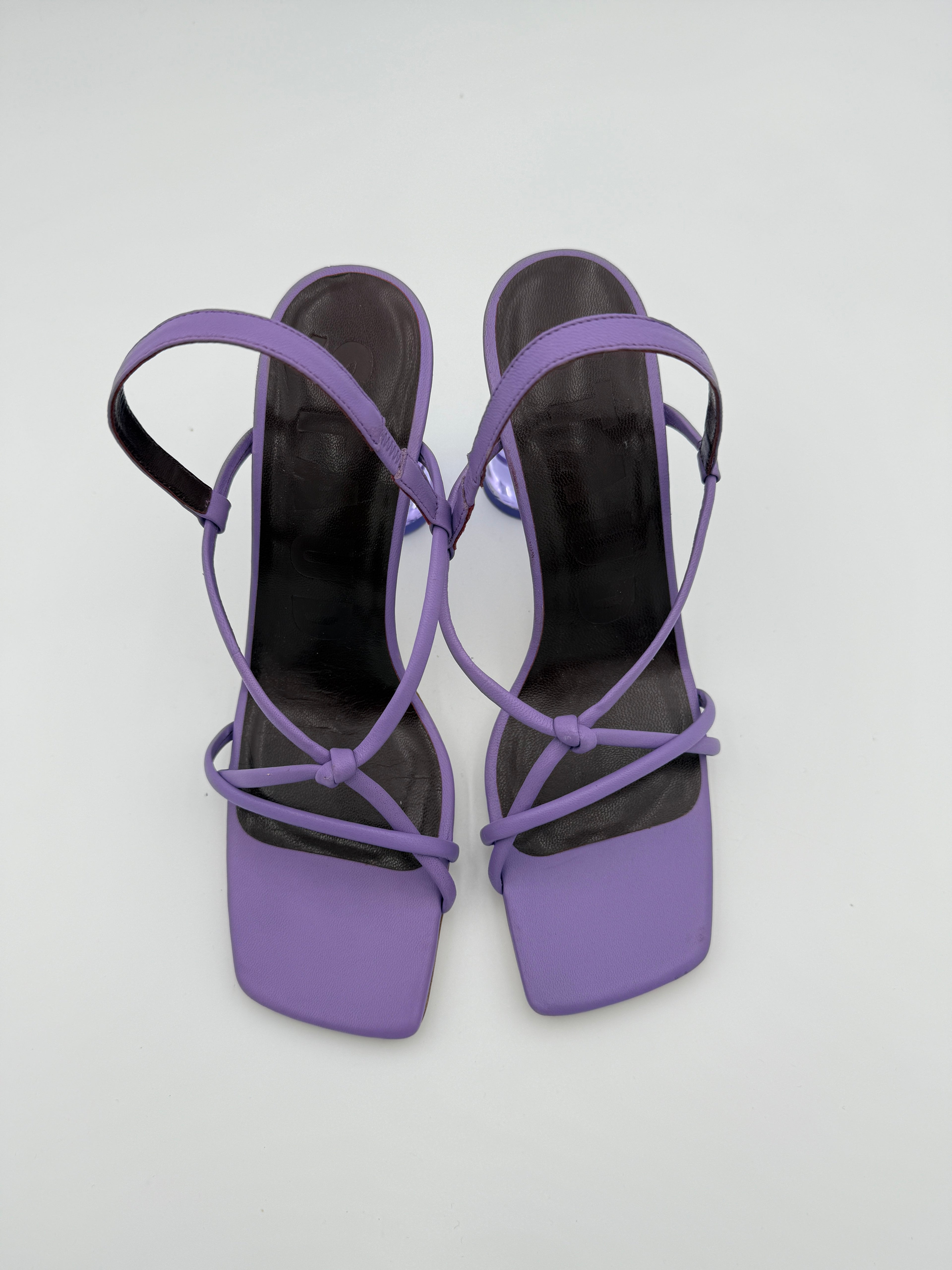 STAUD Lilac Acrylic Heel Size 39