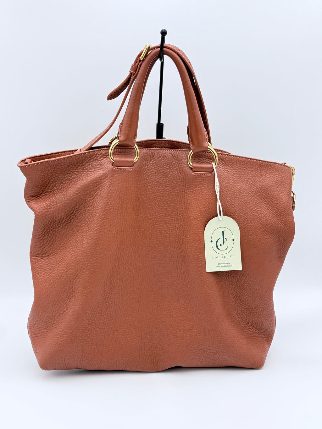 Prada Burnt Orangle leather bag