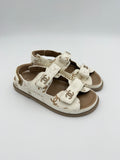 Chanel Off White Dad Sandals Size 37