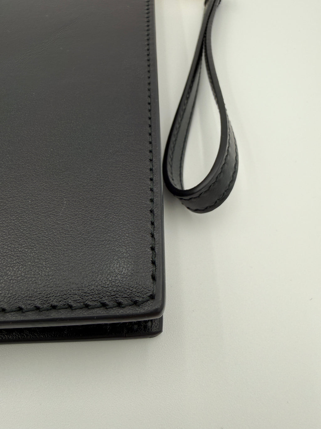 GUCCI CALFSKIN BLACK CLUTCH