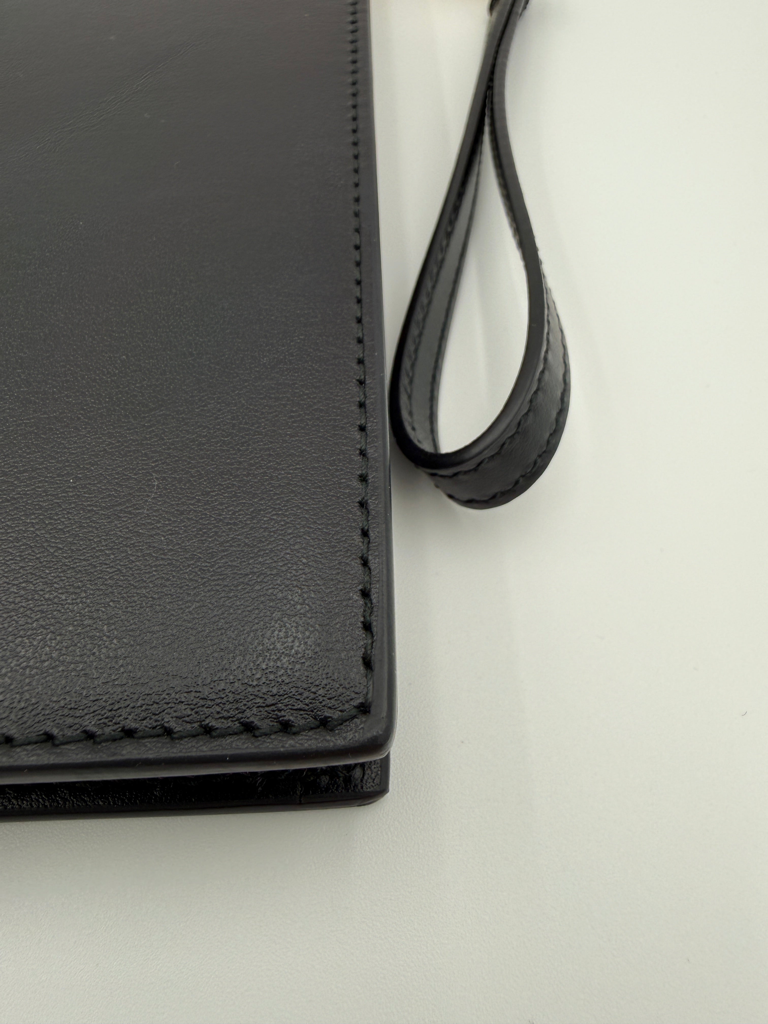 GUCCI CALFSKIN BLACK CLUTCH