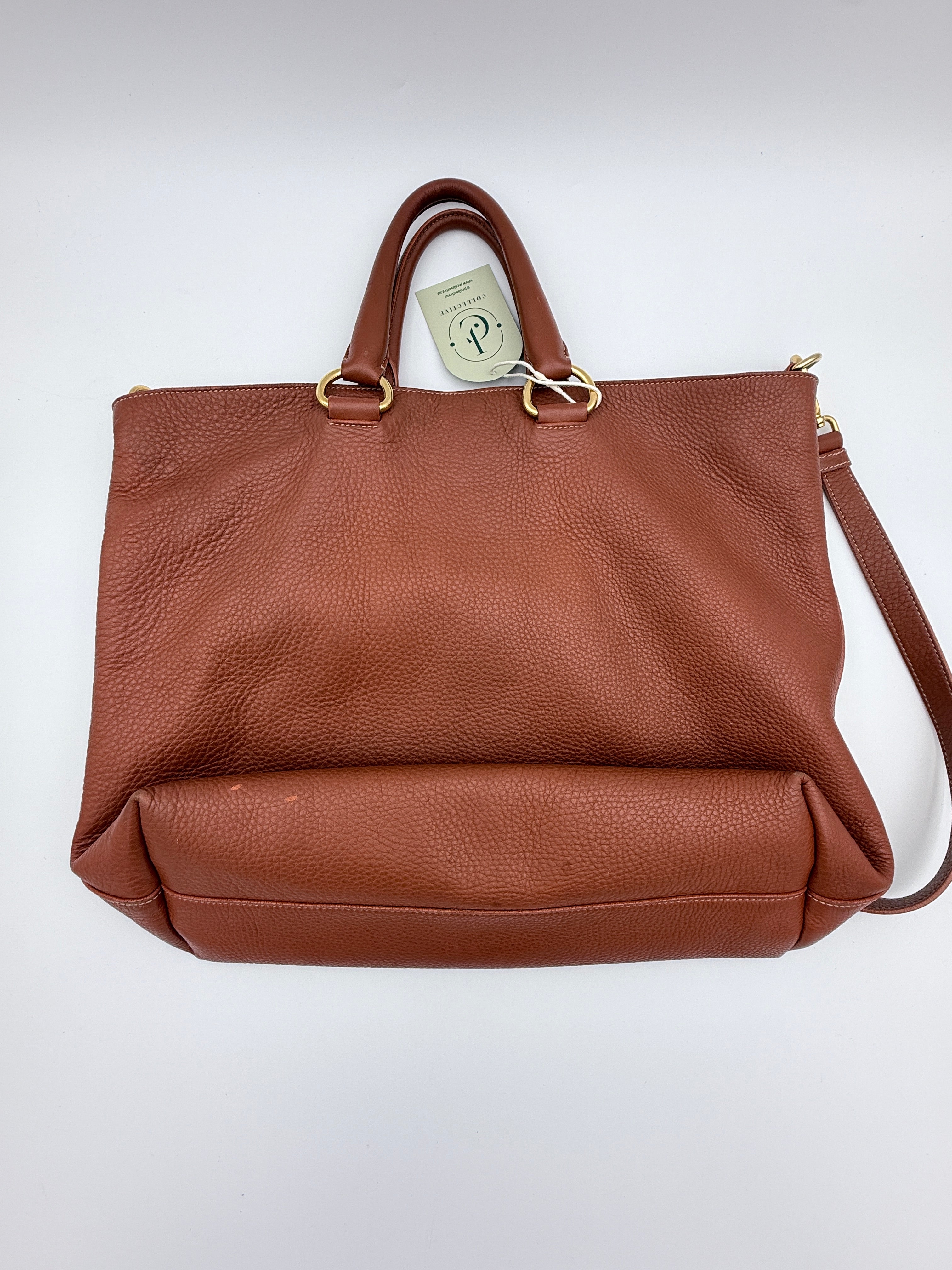 Prada Burnt Orangle leather bag