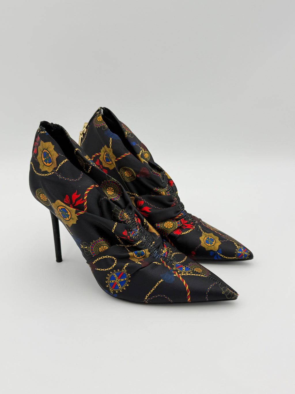 Zara Printed Boots Size 38