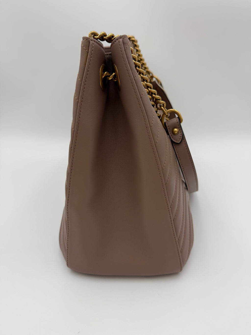 GUCCI MARMONT PORCELAIN ROSE TOTE BAG