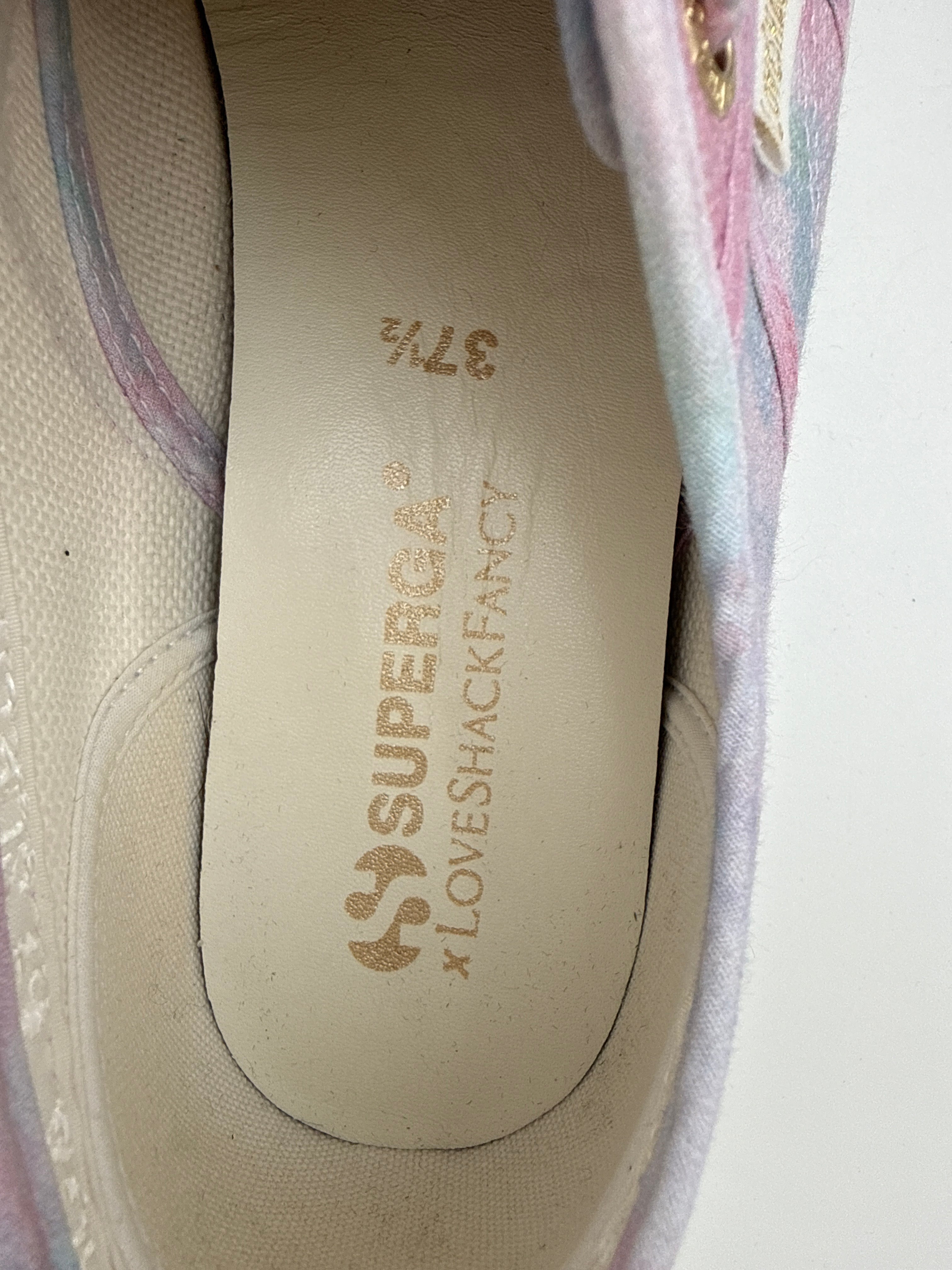 Superega Pink sneaker Pre Loved Size 37,5