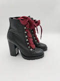 Schutz zara high block heel boot size 6,5