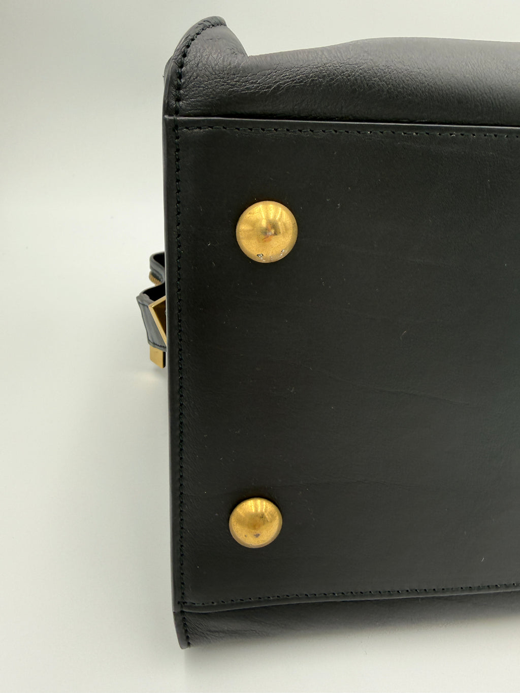 SAINT LAURENT CABAS BLACK GAB