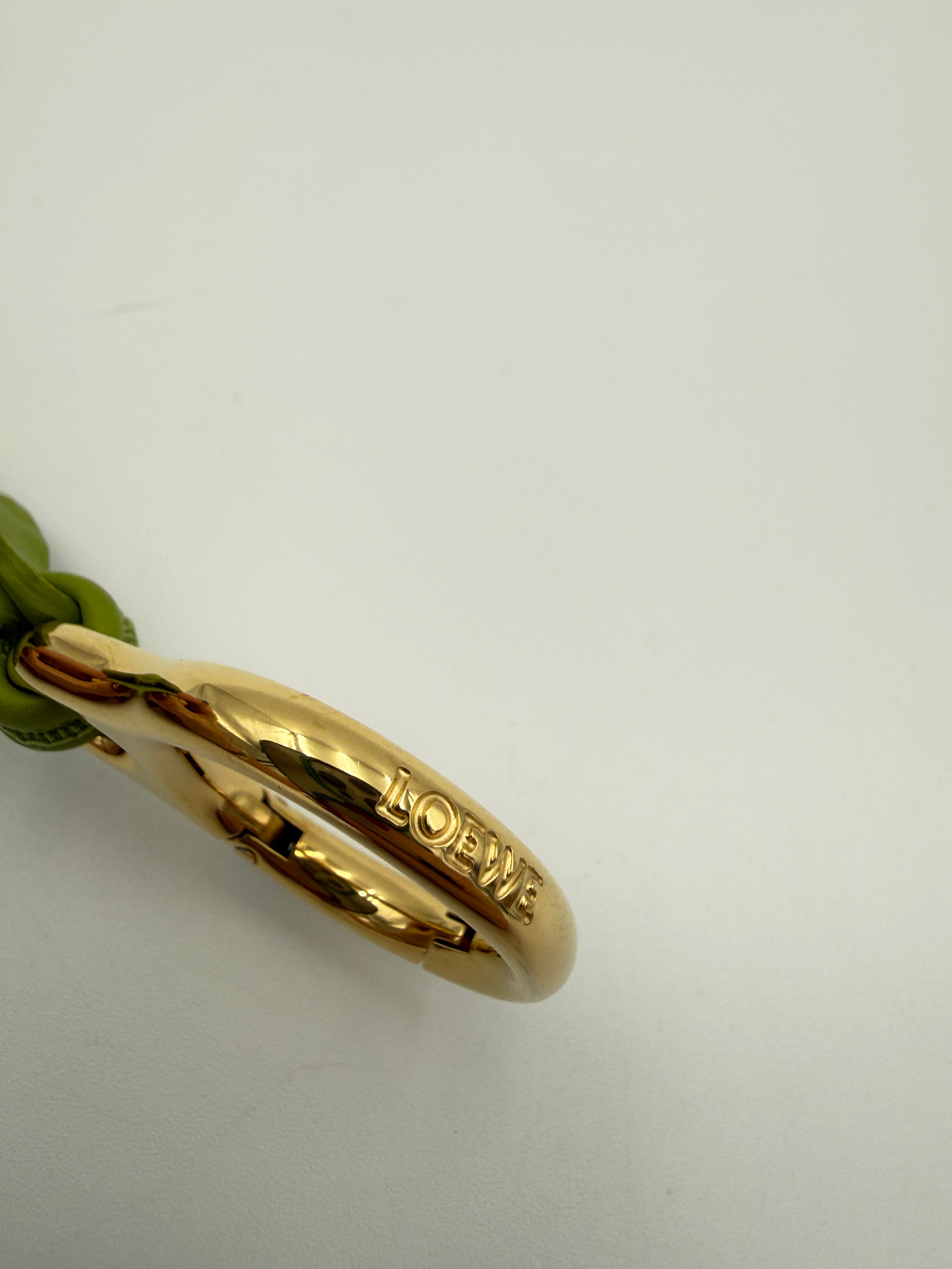 LOEWE LEATHER DAISY BAG CHARM
