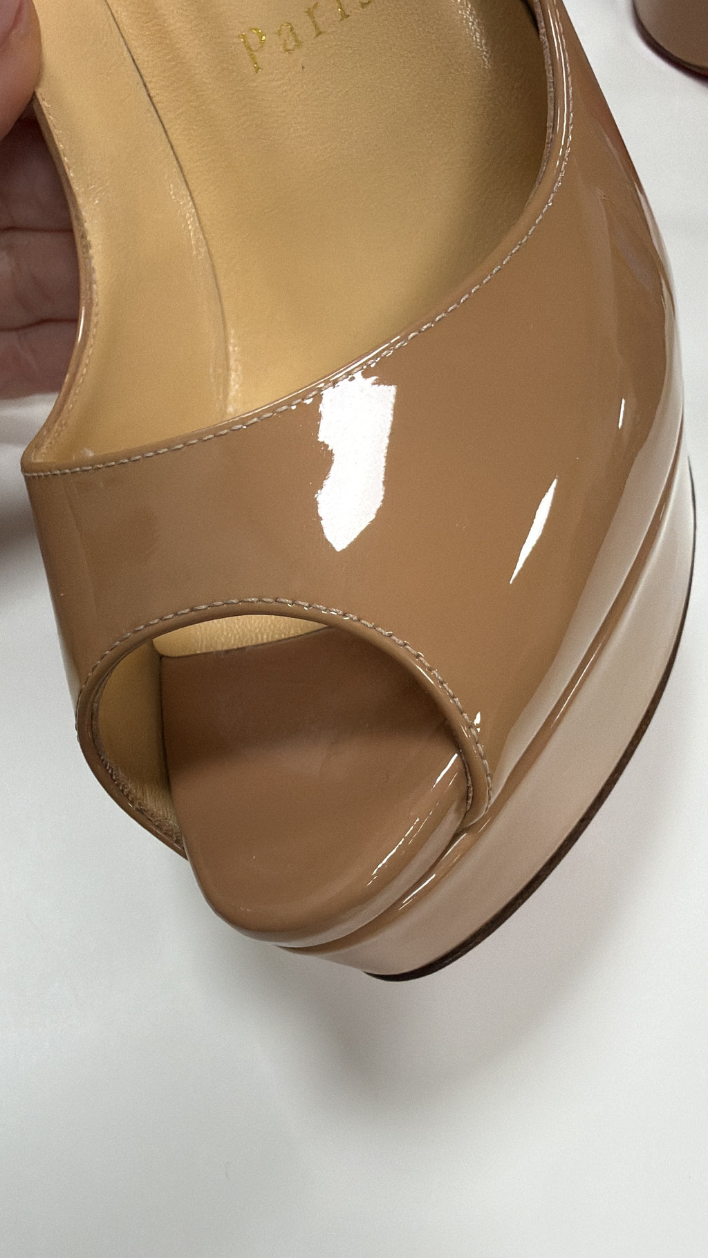 Christian louboutin Lady Peep 37.5