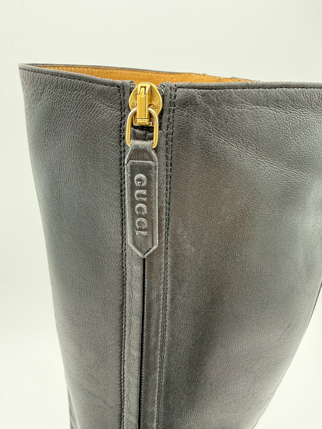 Gucci Marmont Black Boots Size 36,5