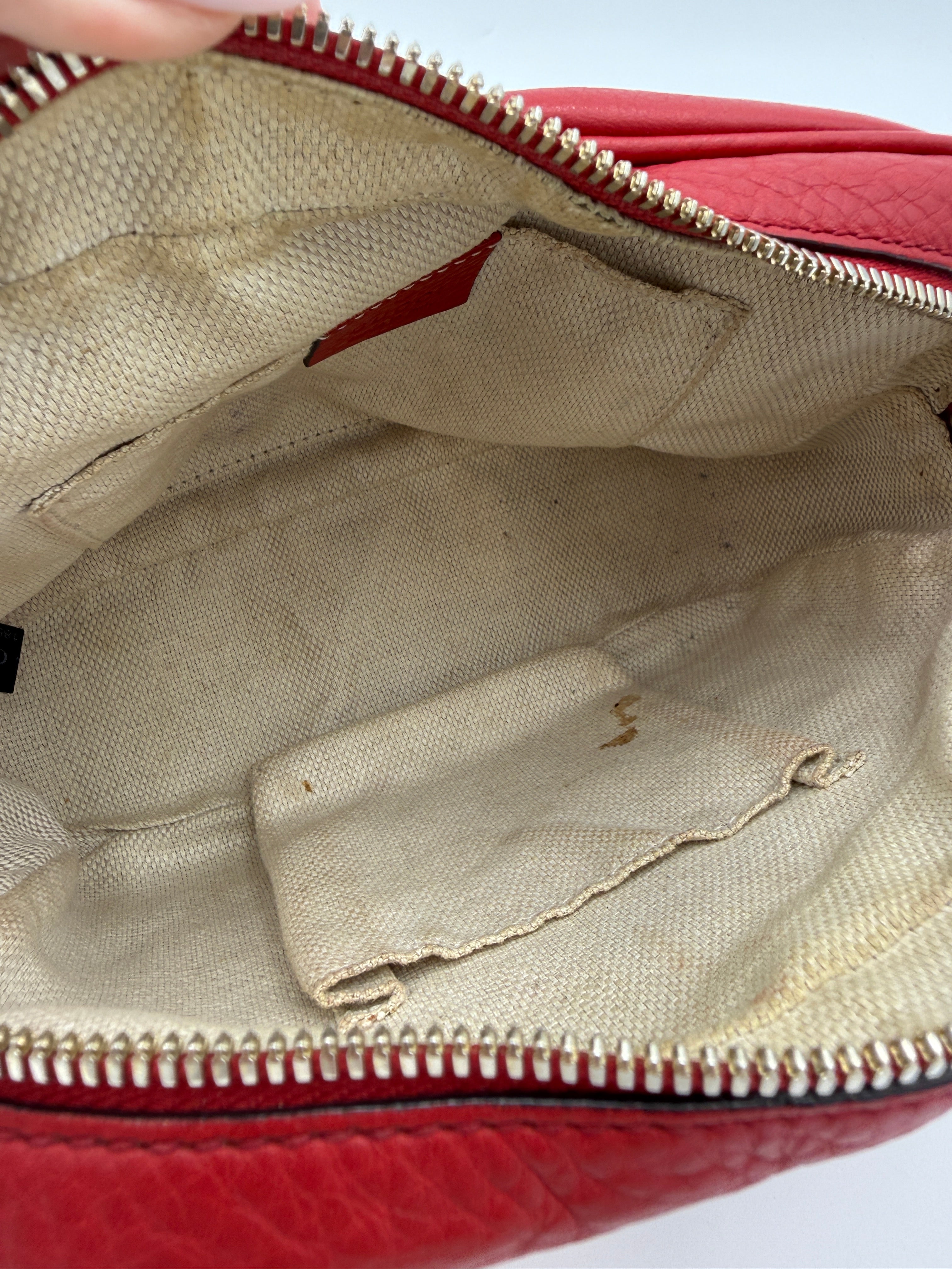 Gucci Red Camera Bag