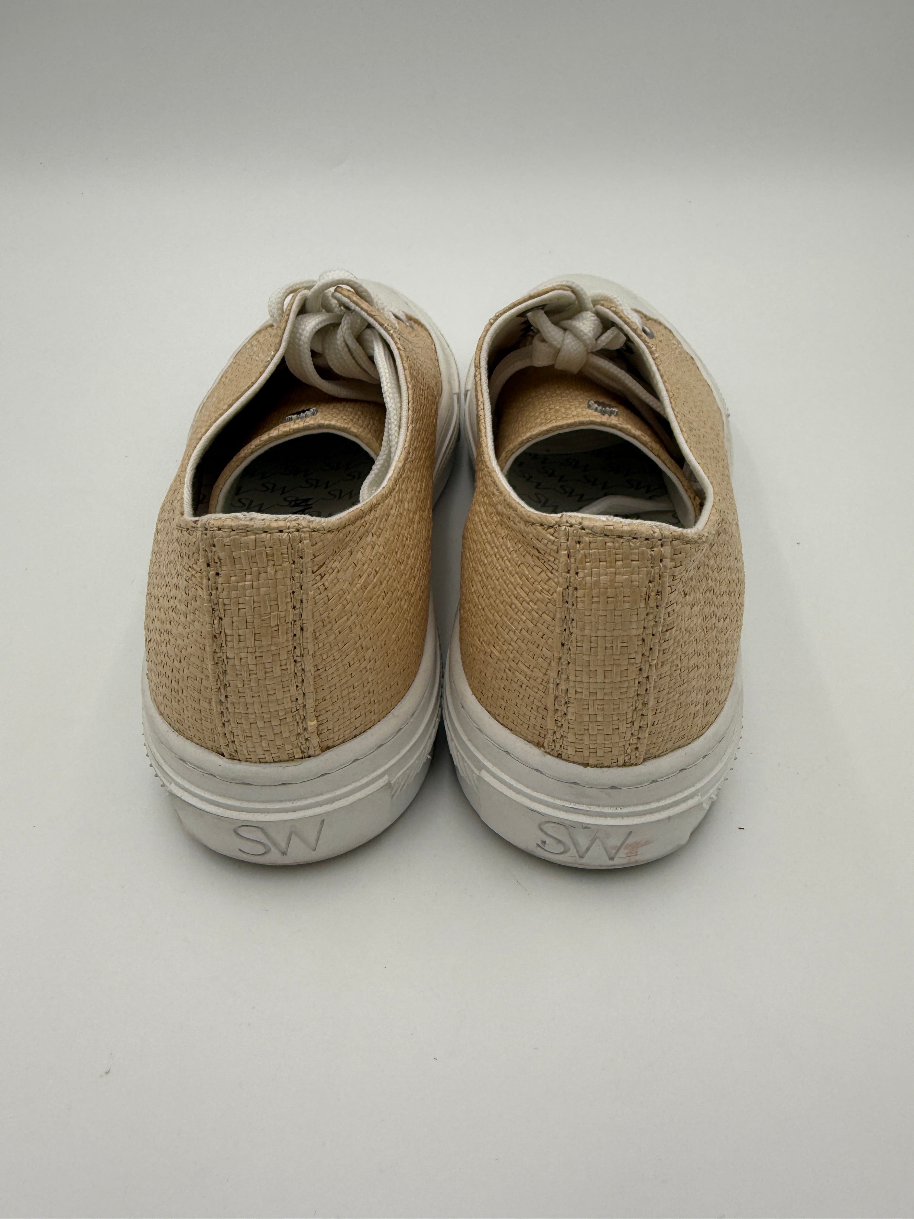 Stuart Weitzman Raffia Sneaker Size 7