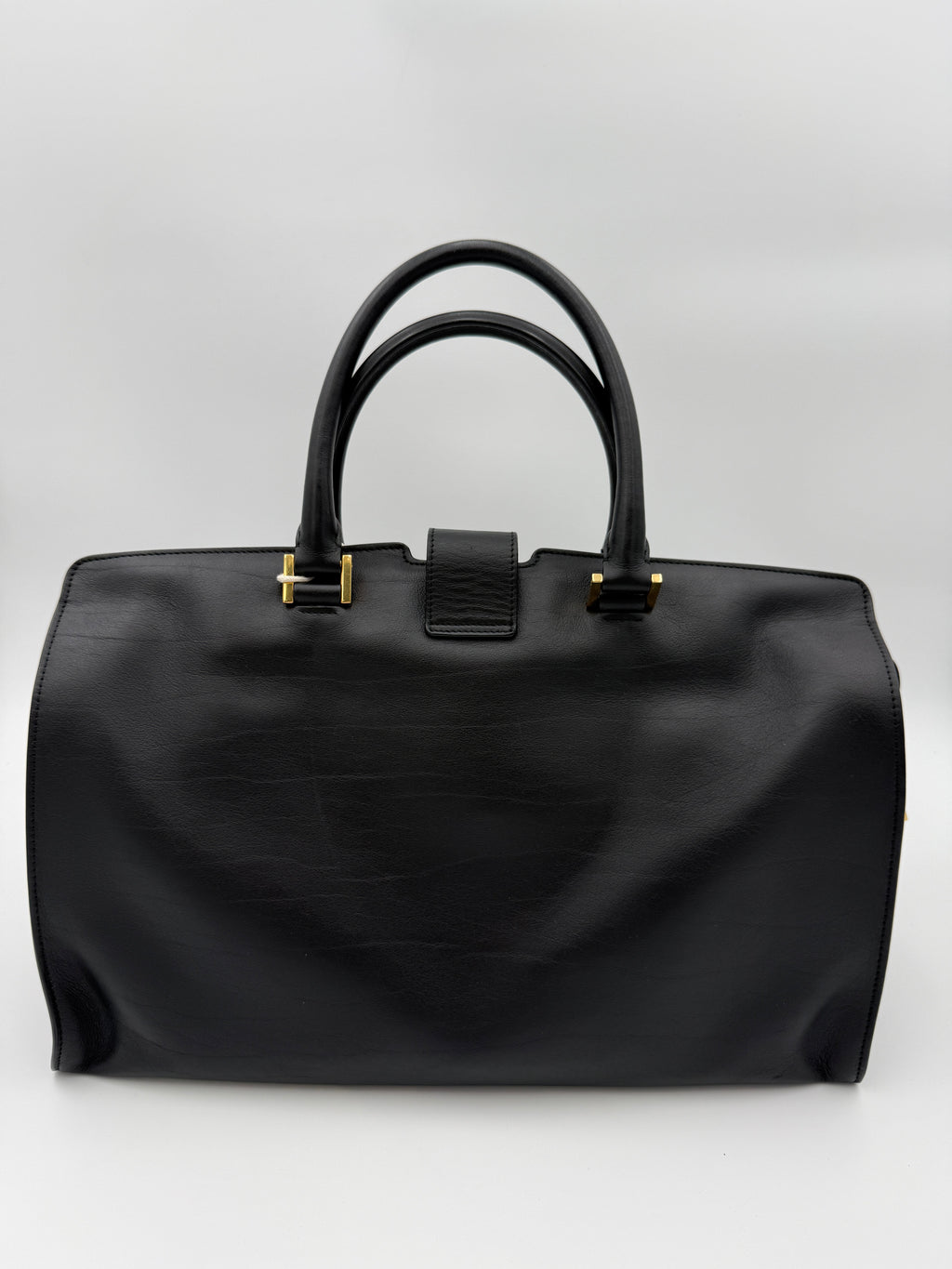 SAINT LAURENT CABAS BLACK GAB