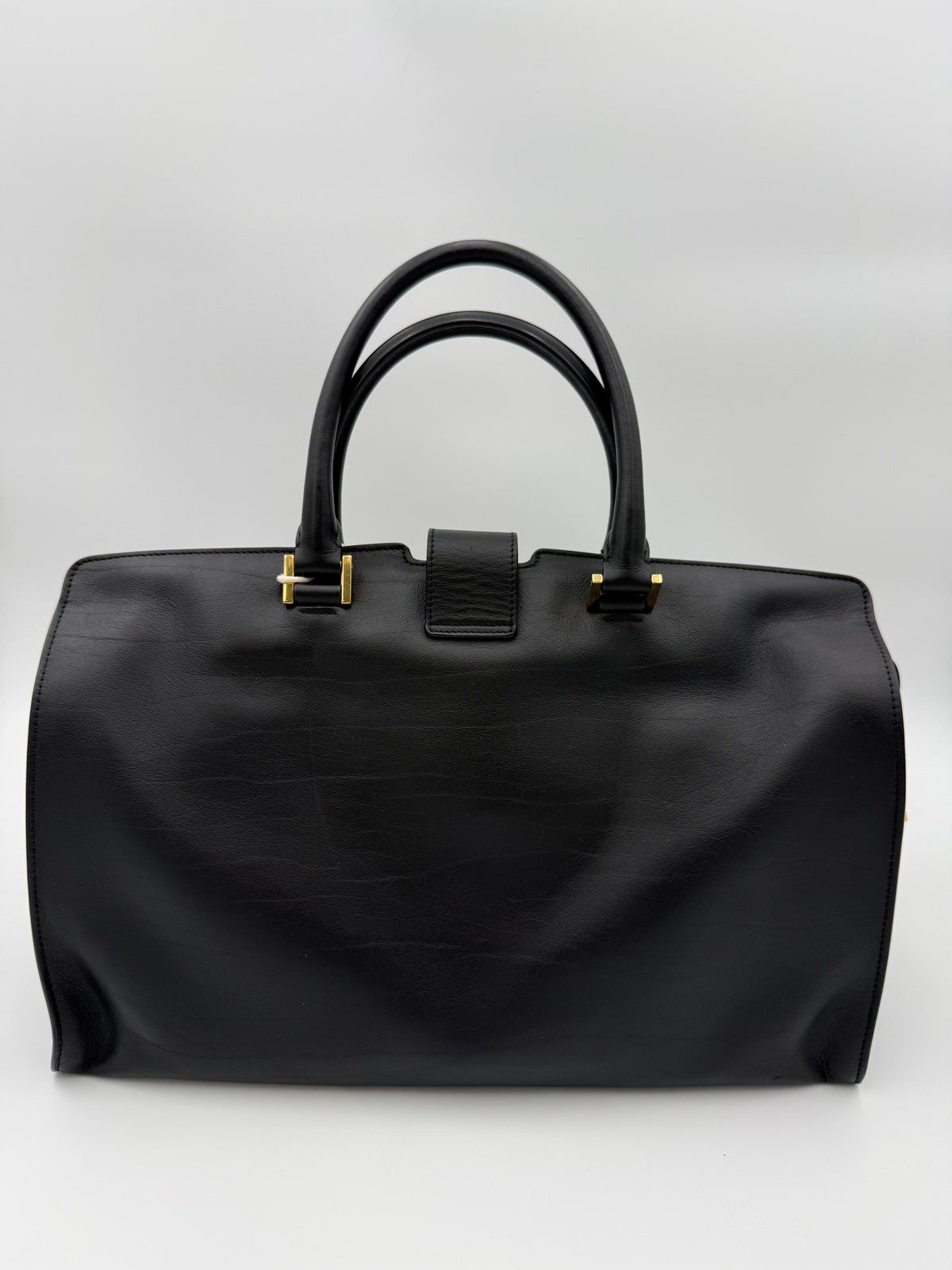 SAINT LAURENT CABAS BLACK GAB