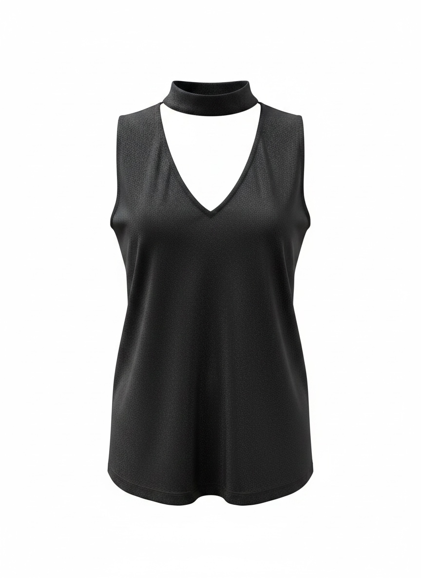 Spezzato  Shine black top Medium