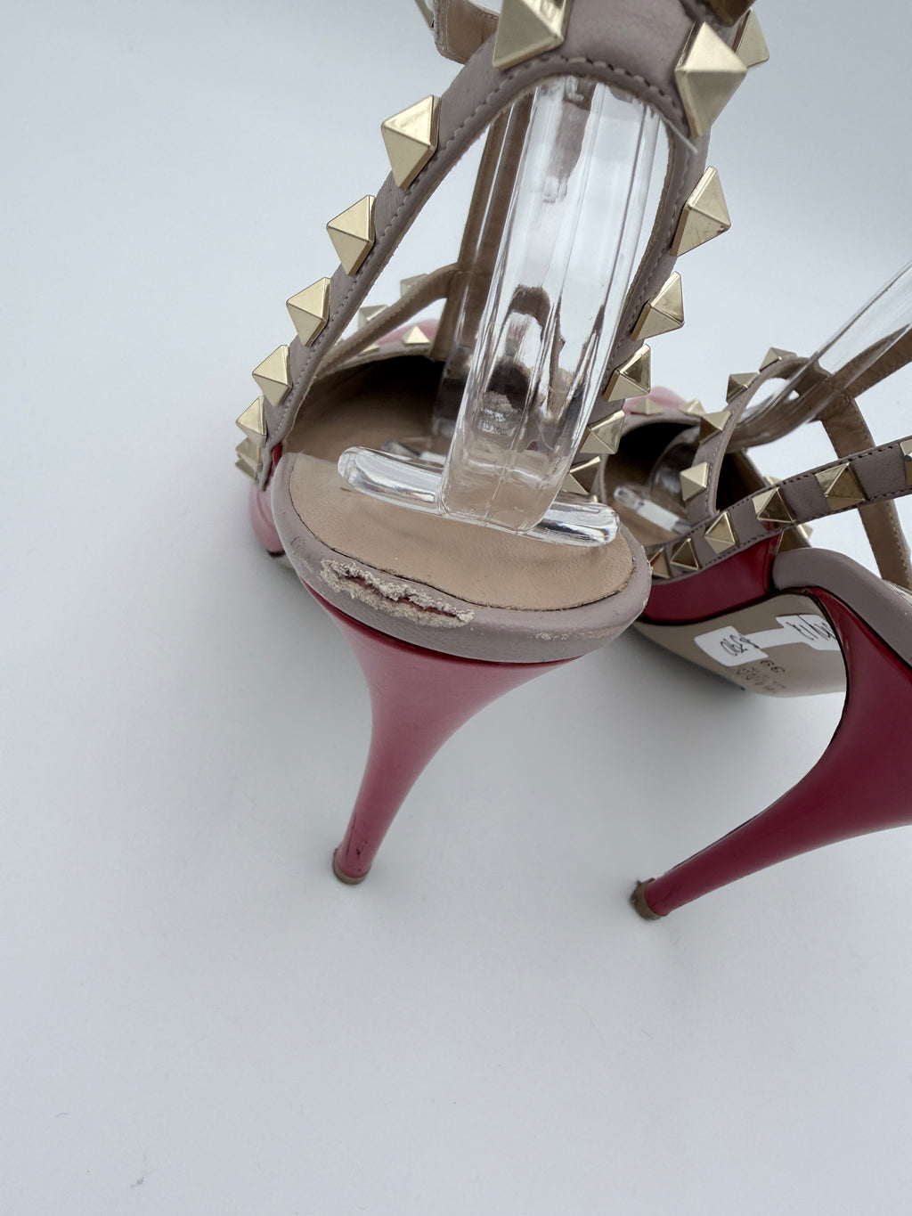 Valentino Red  Rockstud Size 39