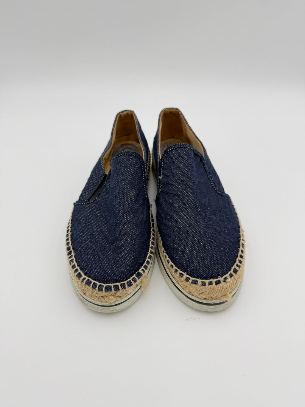 Jimmy Choo Whipstich Trim Espadrilles Size 36,5