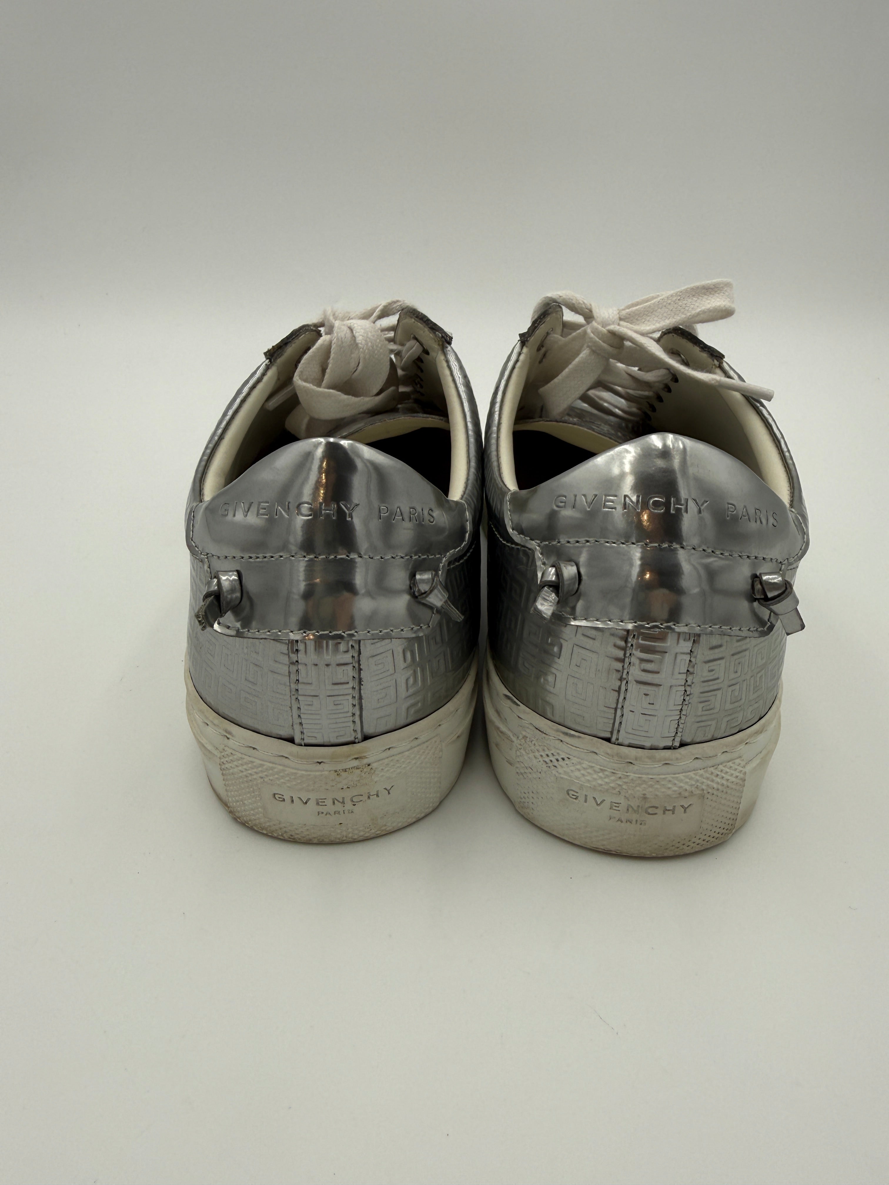 Givenchy Urban Street Silver Sneaker  37