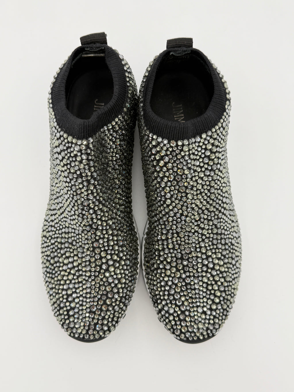 Jimmy Choo crystal sneakers size 37