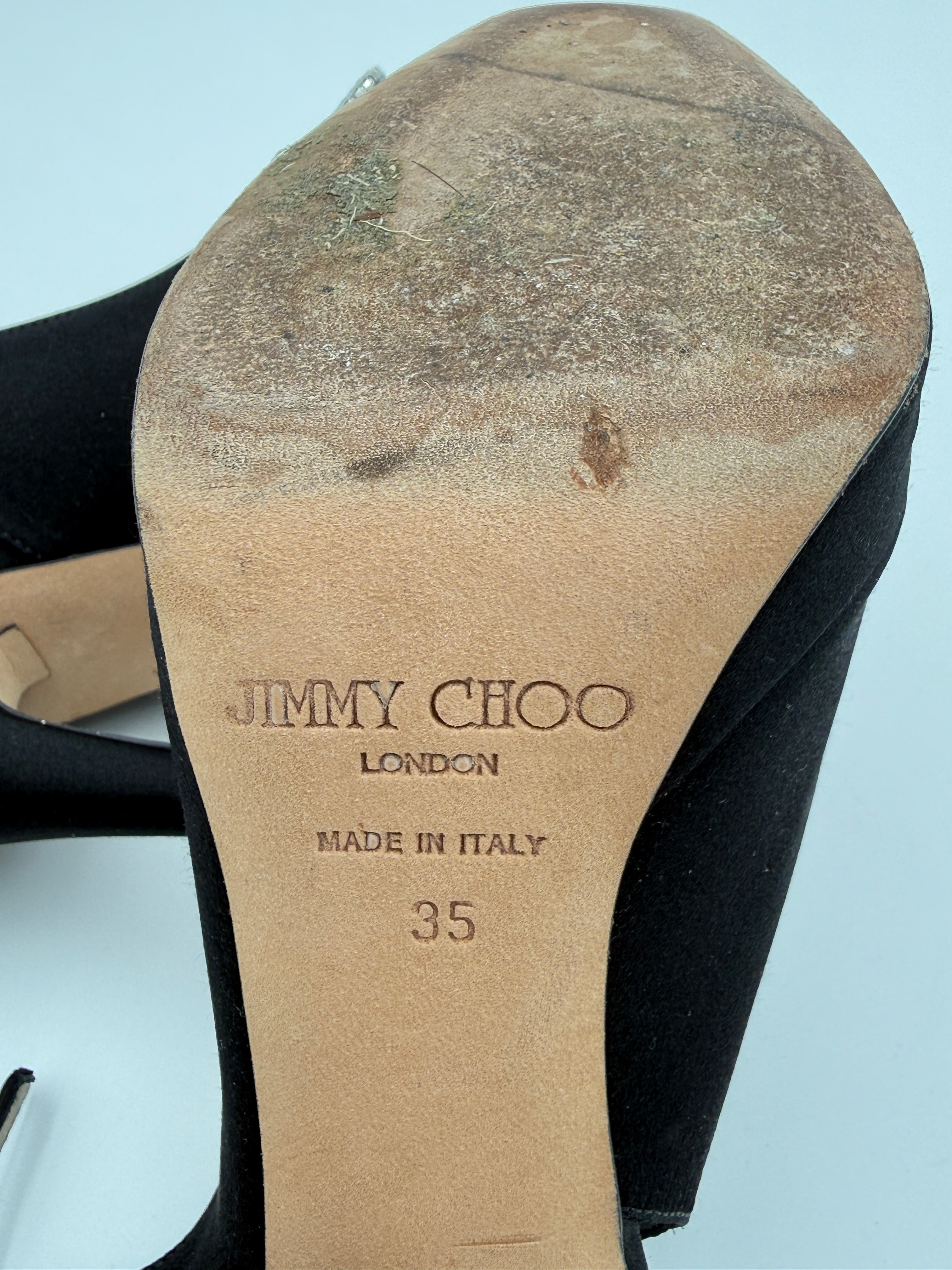 Jimmy Choo Cristal Lace pump size 35