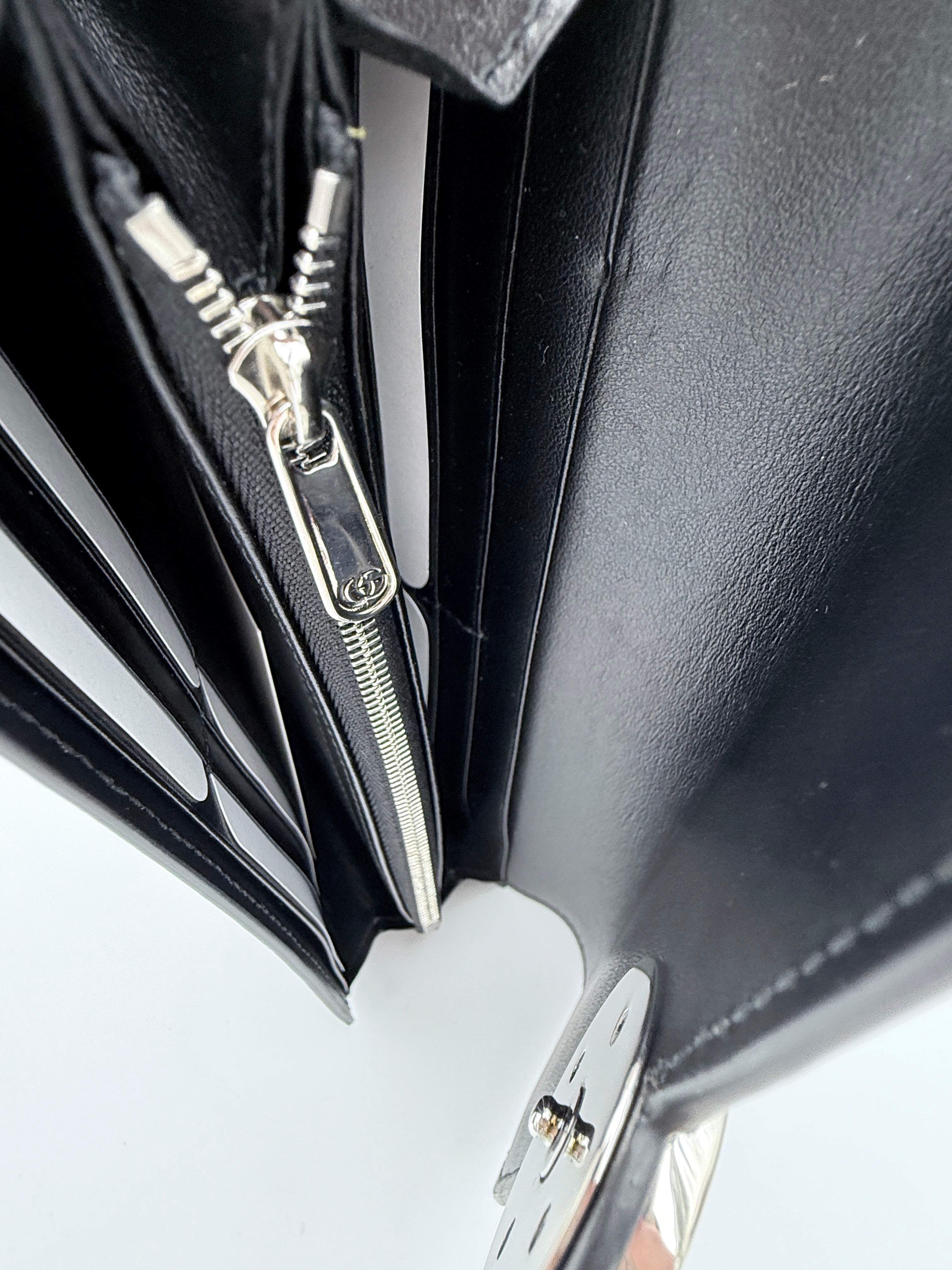 Gucci Black Wallet New
