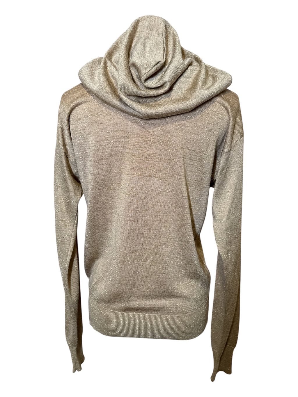 TWENTY FOR SEVEN Metallic Gold Knit  Medium