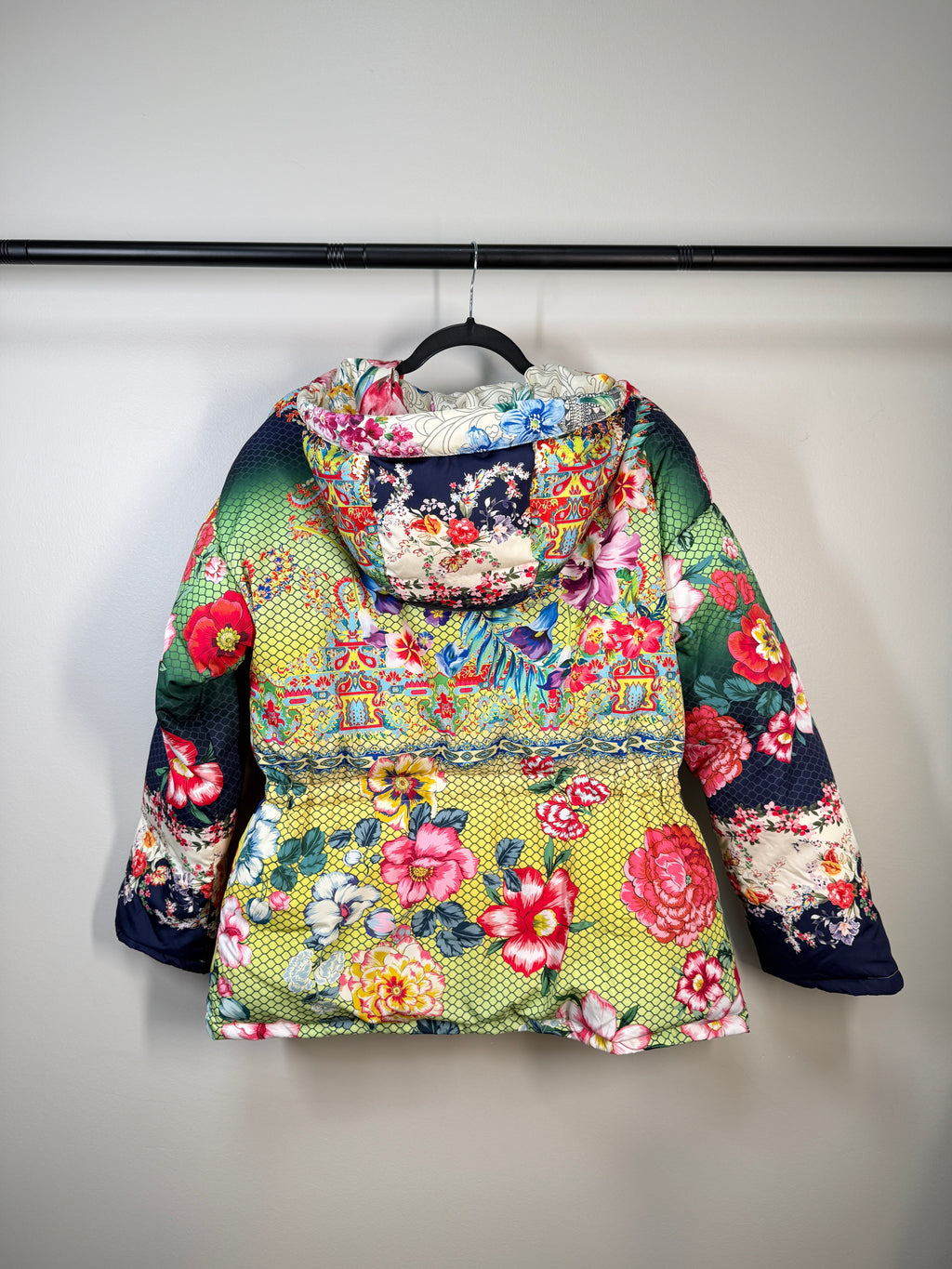 Jhonny Was Double Sided Puffer Jacket Medium
