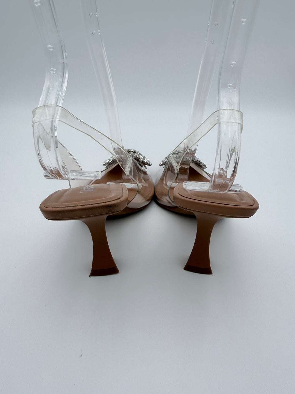 Zara Rhinestones Sling back size 37