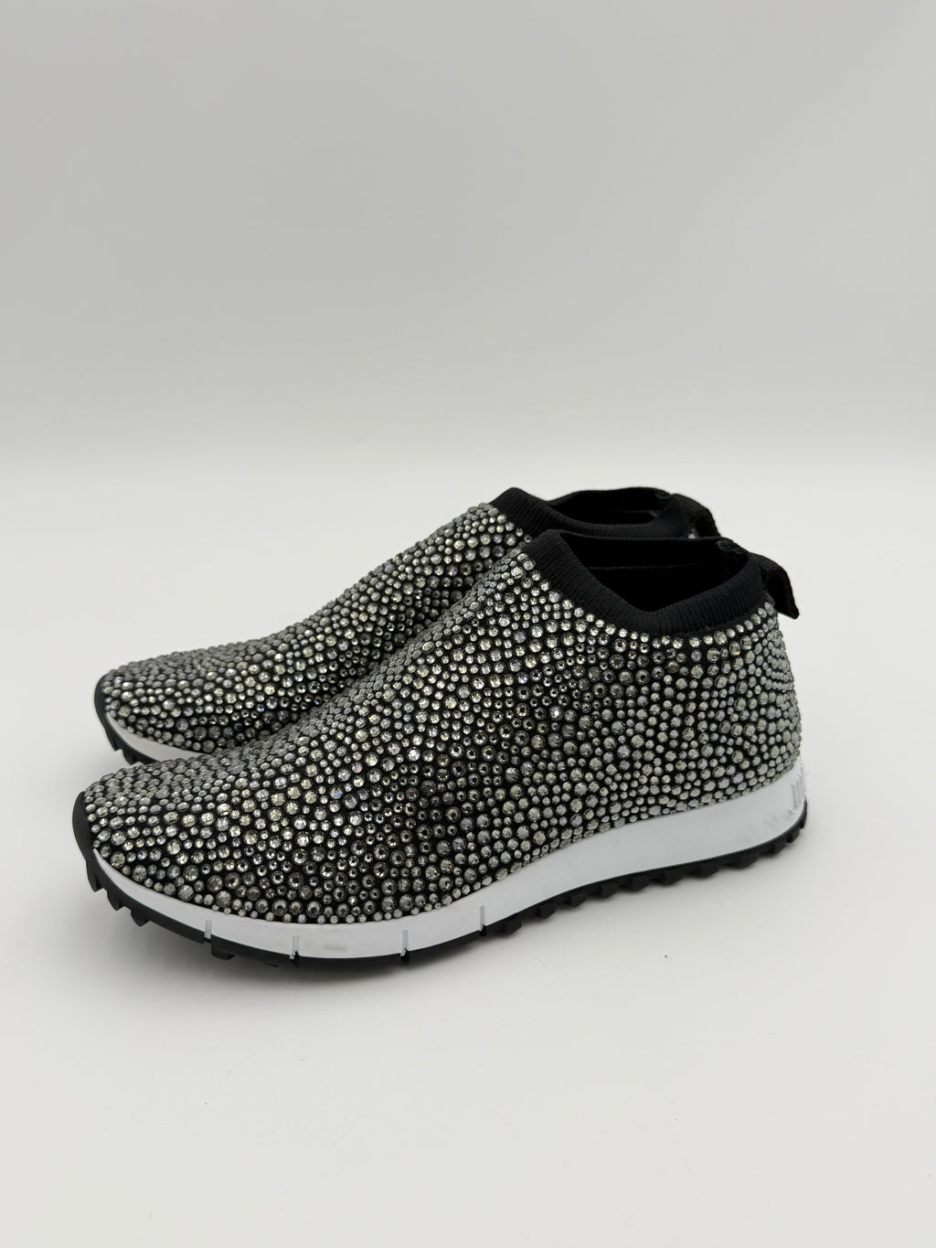 Jimmy Choo crystal sneakers size 37