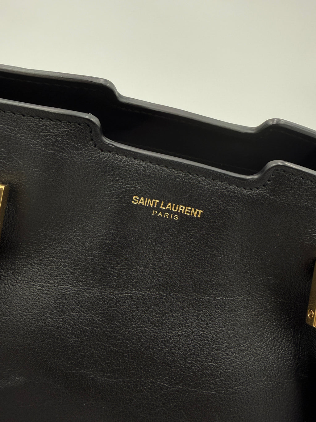 SAINT LAURENT CABAS BLACK GAB