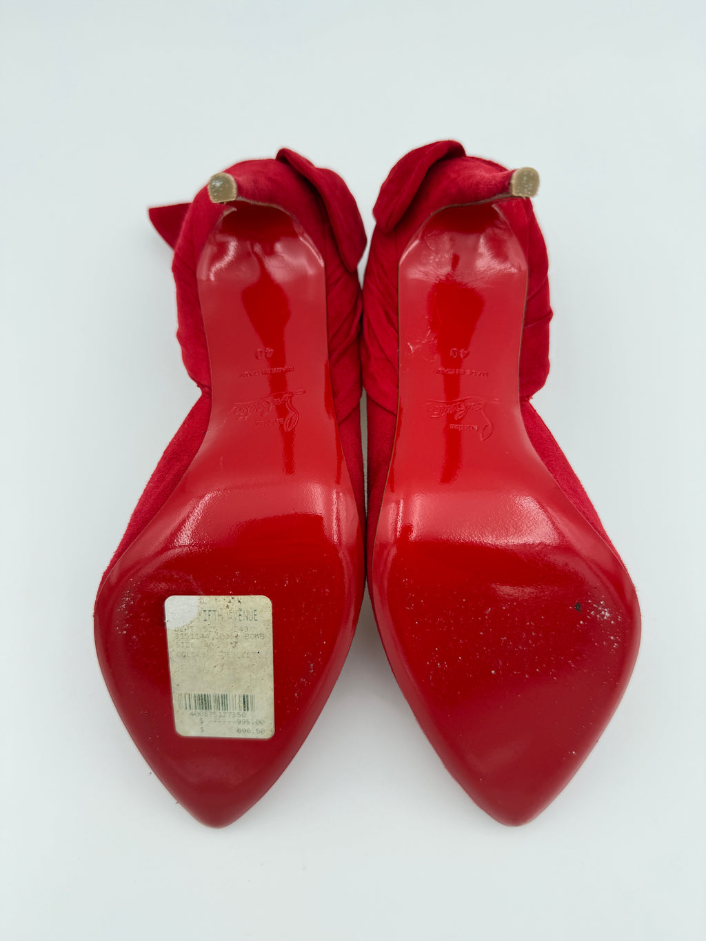 Louboutin Red Barbara heel Size 40