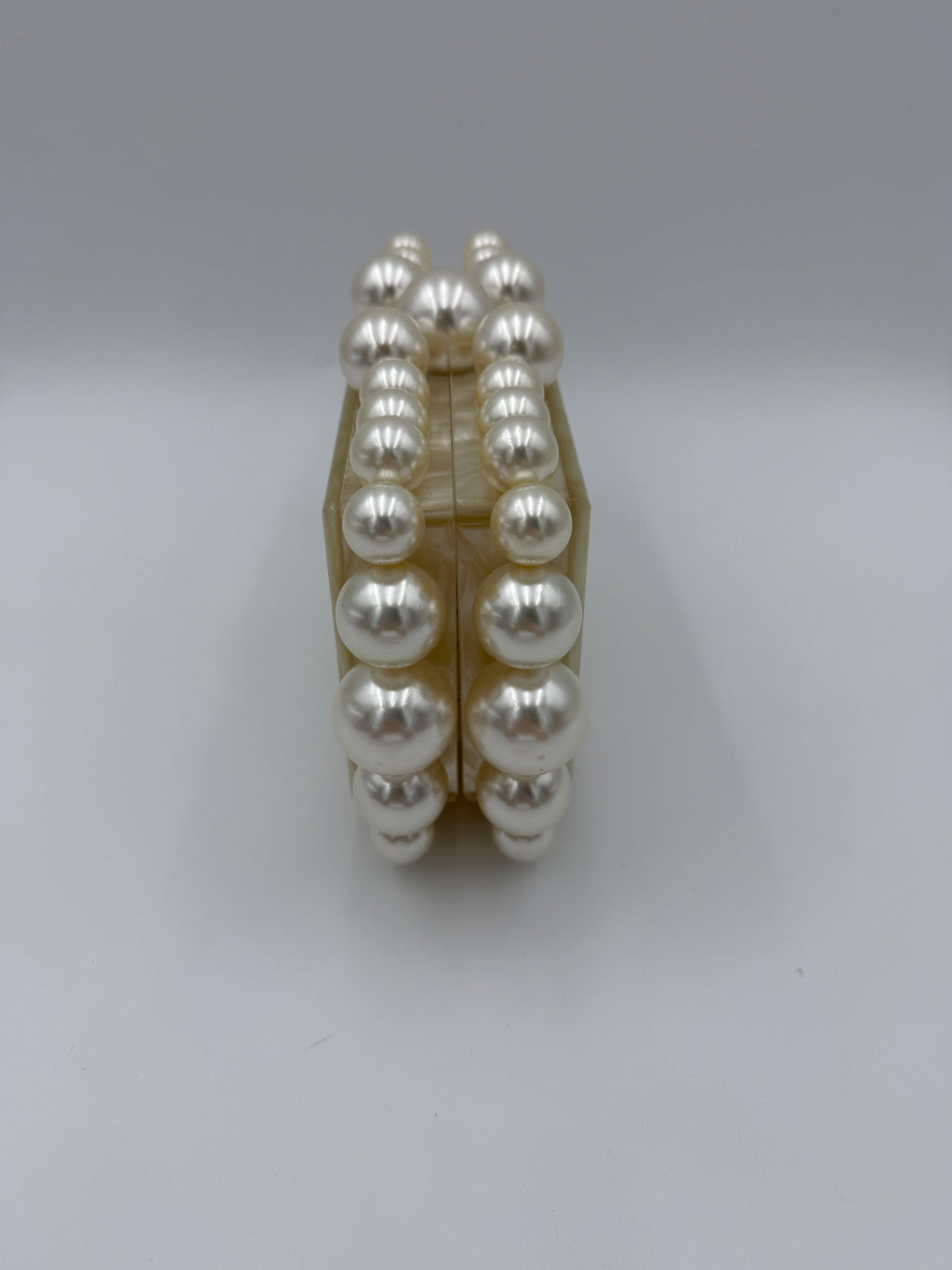 Cult gaia Pearl Acrylic clutch