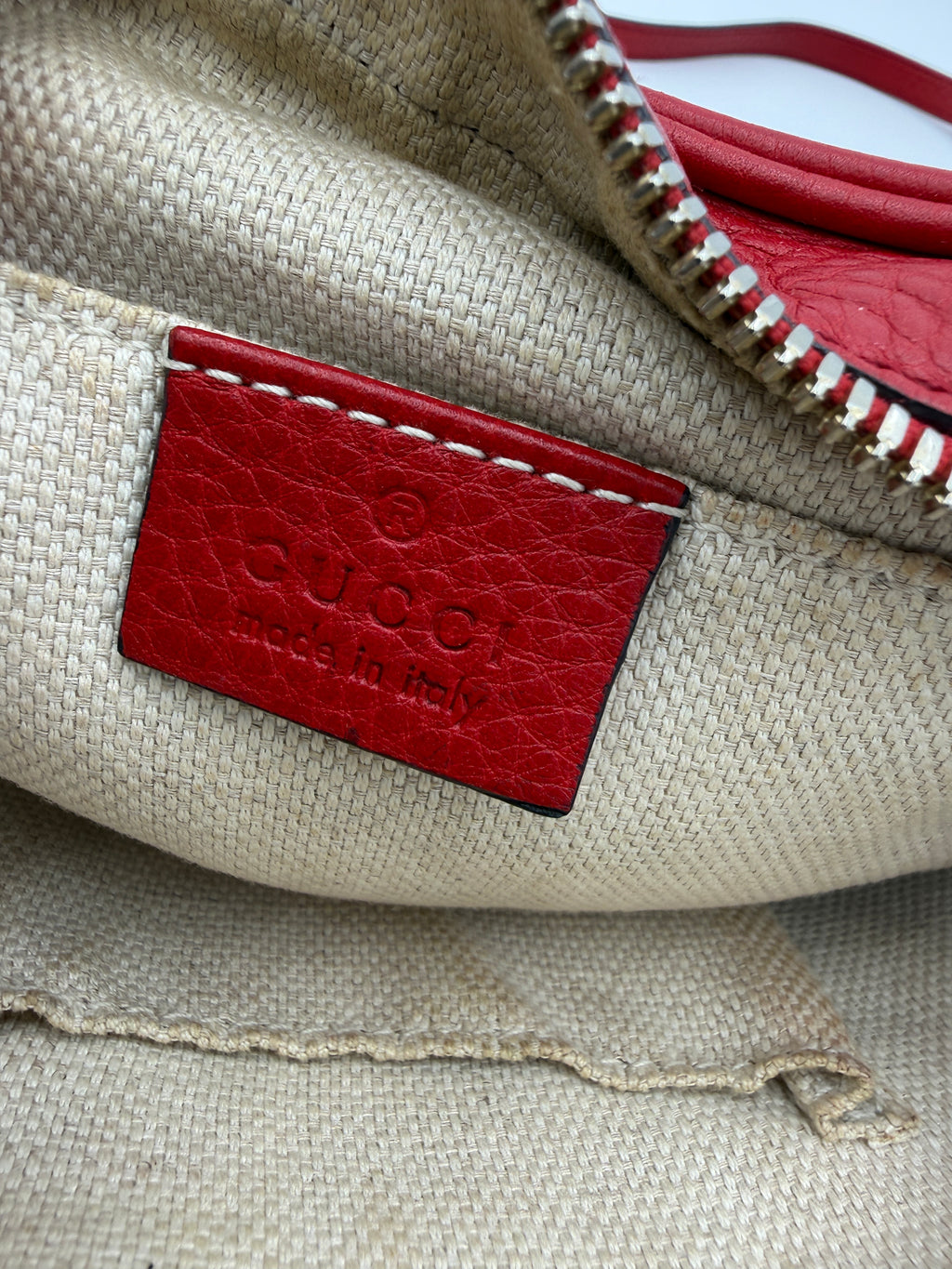 Gucci Red Camera Bag