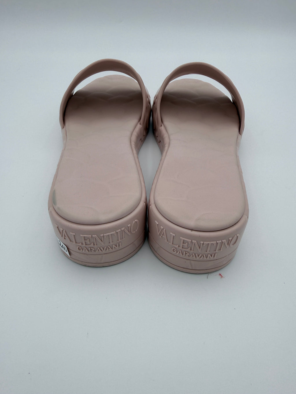 Valentino Blush Jelly flat edges size 39