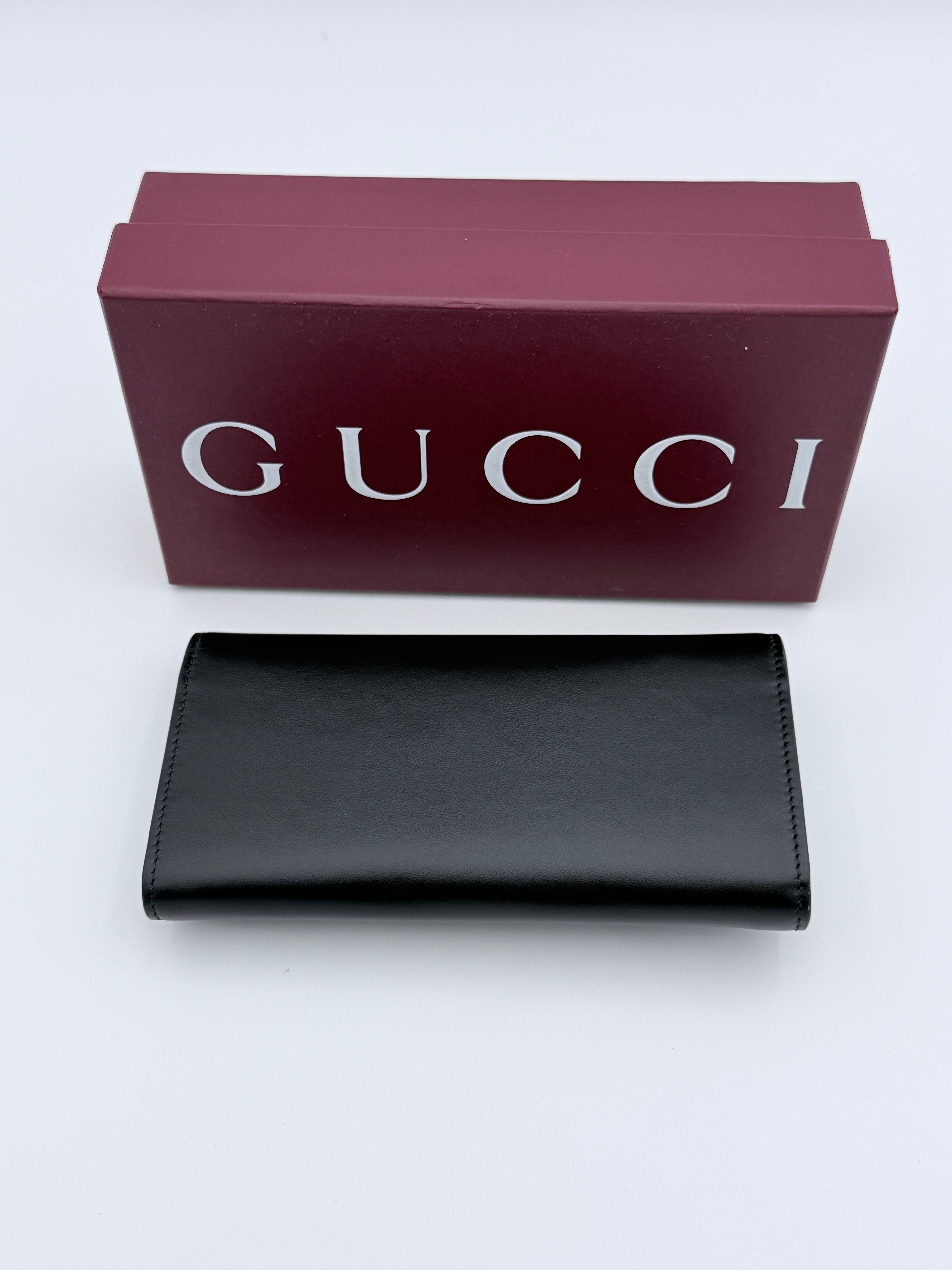 Gucci Black Wallet New