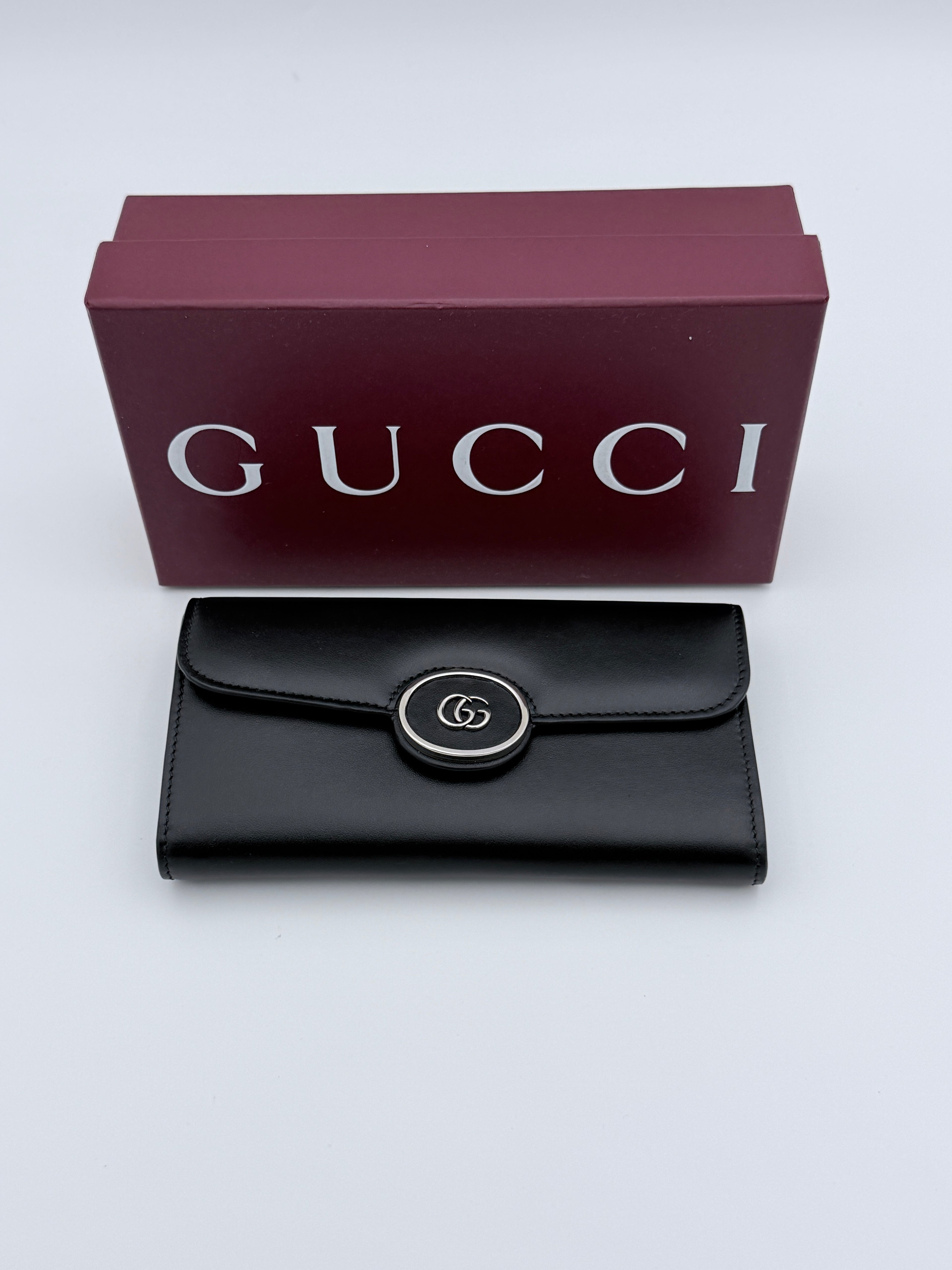 Gucci Black Wallet New